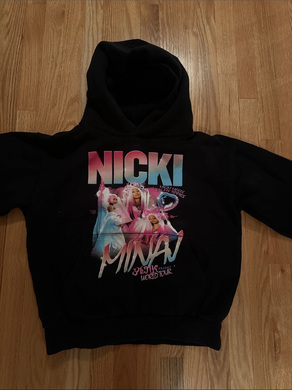 Nicki Minaj Pink Friday 2 World Tour Hip Hop Rap Concert Hoodie Sweatshirt
